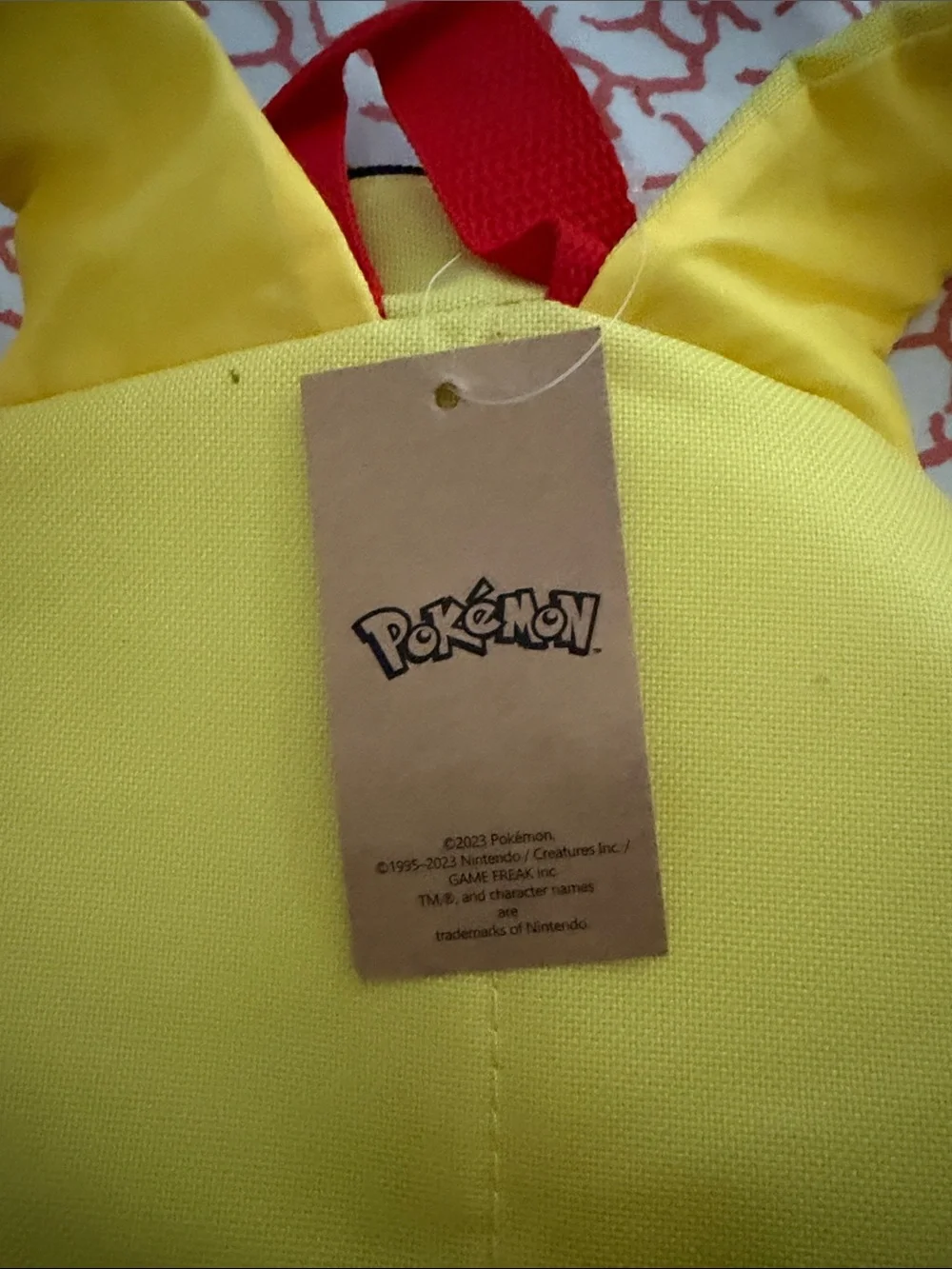 Pokemon Pikachu Yellow Backpack Lunch Bag and Bottle Set